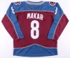 2022 Ters Retro 2.0 Gabriel Landeskog Avalanche Hokey Forması Nathan MacKinnon Mikko Rantanen Cale Makar Valeri Nichushkin Joe Sakic Sam