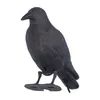 Plastic Crow Hunting Decoys Garden Bird Deter Scarer Scarecrow Mice Pest Control Deterrent Repeller Decor For Bird Control 240113