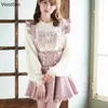 Japanese Gothic Lolita Ribbon Bow Diamond Pearl Buckle Removable Short Suspender Skirt Girls Sweet Cute Lace ALine Mini Skirts 240113