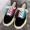 Designer dissolver sapatos estilo lavado maison mihara yasuhiros homens sapatos casuais mulheres tênis vintage rendas preto branco sólido amantes sneaker