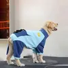 Dog Apparel Clothes Fall Winter Jacket Cotton Sweater Golden Hair Medium And Large Dogs Pet Labrador Four-legged Clothing