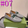 40model 2024 MANDES DÉCRIEURS BLUE MOCCASINS MOCCASINS Italien Slip on Hen Habille Original Male Office Party Mariage Drive Chaussures Taille 38-46