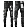 Purple Marka dżinsy 2024 Spring Designer Mens Denim Spodery Modne Spodnie Prosty projekt retro streetwear swobodne dresy USA High Street 7ba8