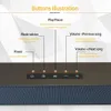 Högtalare SoundBar TV -högtalare Wired Wireless Home Theater 40W Bluetooth -högtalare med subwoofer Support Optical Coaxial HDMI RCA FM Radio