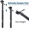 Kindshock KS Exa Speed ​​Up Bicycle Seatpost Dropper Stroke Hydraulic 272309316mm Hanrated Mountain MTB Pike Post 240113