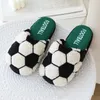 Slippers Grappig Herfst Winter Voetbal Basketbal Honkbal Ouder Katoen Leuke Mode Indoor Antislip Paar Slides