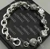 S925 Bracelet Sterling Silver Vintage National Wind Charm for Men and Women Couples Jewelry 7jlf