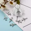 Pendant Necklaces 20Pcs Alloy Passenger Airplane Pendants Vehicle Charms Antique Silver Color Tibetan Style For Necklace Jewelry Making