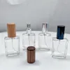 Opslagflessen Draagbare lege glazen parfums Verstuiver Hervulbare fijne flessendispenser