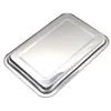 Dinnerware Sets Non Bakeware Baking Pan Plate Stainless Steel Pans Serving Dish Tray Sheet