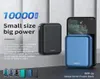 10000 мАч PD быстрая зарядка сотового телефона портативный аккумулятор Power Bank небольшой размер большая емкость легко носить с собой249V6604667