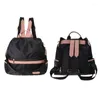 Skolväskor Anti-stöld ryggsäckväska för kvinnor tjej dam mode satchel axel väska handb