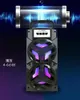 Speakers 10W Karaoke Outdoor Portable Sound Box Speaker Wireless Large Home Theater Bluetooth Party Speakers With Wired Microphone