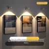 Wall Lamp -selling Rechargeable Wiring-free Indoor Spotlight Intelligent Led Human Body Induction Lighting