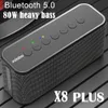 Altoparlanti XDOBO X8 Plus Altoparlante Bluetooth senza fili Colonna sonora portatile Subwoofer ad altissima potenza da 80 W per Boom Box di ricarica per telefono cellulare