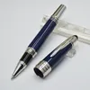 high quality JFK Dark Blue / Black Roller ball pen / Ballpoint pen / Fountain pen office stationery Promotion Write ink pens Gift