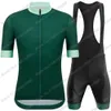 Spain Tour Cycling jersey Set Red Green Blue Polka dots White Clothing Men Road Bike Shirts Suit Bicycle Bib Shorts 240113