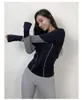 Yoga kläder hoodie kvinnor Lossa snabb torr t-shirt Gym toppar långärmad skjorta fitness topp sport slitage för jersey mujer