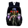 Tassen Skibidi Toilet Anime Mochila Unisex Studenten Schooltas Rugzak Cartoon Boekentas Laptop Rugzak Outdoor Tas voor Kinderen Geschenken