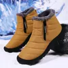 Stiefel Schnee Herren Outdoor Warme Baumwolle Schuhe Winter Plüsch Herren Männer Für