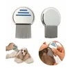 Dog Grooming Terminator Lice Comb Professional Stainless Steel Louse بشكل فعال الحصول على التخلص من رأس Lices علاج الشعر يزيل 3 ألوان