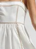 Casual Kleider Mode Einfarbig Medium Lange Schlinge Kleid Frauen 2024 Herbst Frühling Ärmel Lose Patchwork A-line Weibliche Streetwear