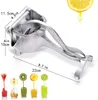 Lemon Squeezer Aluminum Alloy Juicer Manual Heavyduty Hand Pressed Fruit 240113