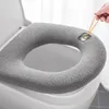Toiletbrilhoezen Mat Pad Universeel Kussen Zacht Voor Badkamer Huishouden Polyester (Polyester) Gewatteerd