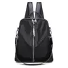 Taschen Frauen Nylon Wasserdichte Tuch Schwarz Pailletten Rucksack Weibliche 2022 Neue Koreanische Reise Rucksack Hohe Qualität Casual Schüler Schule Tasche