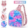 Sac à dos Pop Push Bubble Finger Toys Sac d'école Adulte Anti-Stress Squeeze Antistress Doux Squishy Cadeaux 240113