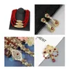 Colliers Sunspicems couleur or marocain bijoux de mariage ensembles pour femmes collier de perles broche goutte boucle d'oreille Caftan ceinture mariée Bijoux cadeau