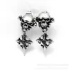 Luxury Brand Designer örhängen för kvinnor Ch Chromes Cross Jewerlry Titanium Steel Skull Heart Ear Ring Girl EarDrop Earstud Valentine Gift Free Frakt S9AE