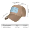 Ball Caps Wzór dentystyczny niebieski tło baseball czapka ochrona UV Solar Hat Trucker Hats