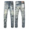 Púrpura marca jeans 2024 diseñador de primavera para hombre pantalones de mezclilla pantalones de moda diseño recto retro streetwear casual pantalones de chándal usa high street 76bp