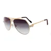 إطار نظارات عالية الجودة عالي الجودة بنظارات شمسية كبيرة الخفيفة للرجال 1324912A Fashion Frog Sunglasses Size 59-15-140 MM