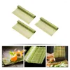 Dinnerware Sets 3pcs Household Sushi Rolling Mats Bamboo Rollers DIY Supplies