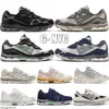 Top Gel NYC Marathon Running Shoes 2023 Designer Oatmeal Concrete Navy Steel Obsidian Grey Cream White Black Ivy Outdoor Trail Sneakers Size 36-45 VHEX