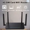 Routeur LTE CPE 4G 300m CAT4 32 utilisateurs wifi RJ45 WAN LAN modem sans fil carte SIM 240113