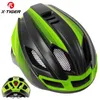 Helme XTIGER Integral geformter Mountainbike-Rennradhelm, LED-Licht-Sicherheits-Fahrradhelm, ultraleichter Sport-Fahrradhelm