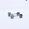 豪華なブランドデザイナーイヤリングフォーレディングCH CHROMES Cross Jewerlry S925 Pure Silver Cube Anchor Heart Ear Ring Girl Eardrop Earstud Valentine Gift無料配送P7nu