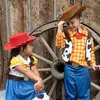 Berretti Ragazzi e ragazze Western Red Wear Feltro marrone Giochi di ruolo Cappello da cowboy Festival Costumi per feste a tema Cool Halloween Regolabile