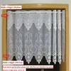 Curtain High GradeHollow Blind Half Coffee Kitchen Short Drapes Small Shades Home Window Decoration Purdah Valance