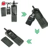 Talkie TS Tacsky Tactical PRC163 Harris Military Radio Dummy Virtual Box PRC 163 Icke -funktionell Walkie Talkie -modell för Baofeng UV5R