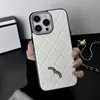 Luxury Designer phone case iPhone 15 ProMax 13 12 11promax 14 ProMax 15 14 Plus 13Pro 12ProMax Leather Photo Frame letter phone case with diamond embellished