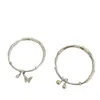 Bracelets à maillons réglables pour femmes, tendance 2024, tempérament Simple, dentelle, papillon, bijoux