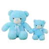 32-75cm Luminoso Criativo Light Up LED Teddy Bear Stuffed Animal Plush Toy Colorido Brilhante Teddy Bear Presente de Natal para Criança 240113