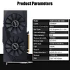 Kllisre Graphics Cards RX 580 8GB GDDR5 GPU Video Card 256Bit 2048SP Computer VGA RX580 240113