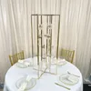 Decorative Plates No Glass Luxury Candle Wall Gold Vase Metal Flower Stand Decoration Holder Wedding Decorations