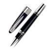 high quality JFK Dark Blue / Black Roller ball pen / Ballpoint pen / Fountain pen office stationery Promotion Write ink pens Gift