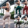 Aktiva byxor Kvinnor med hög midja Yoga Sexig Belly Lifting Hip Leggings Fitness Push Up Byxor Stretchy Sports Tights Legging Feminina